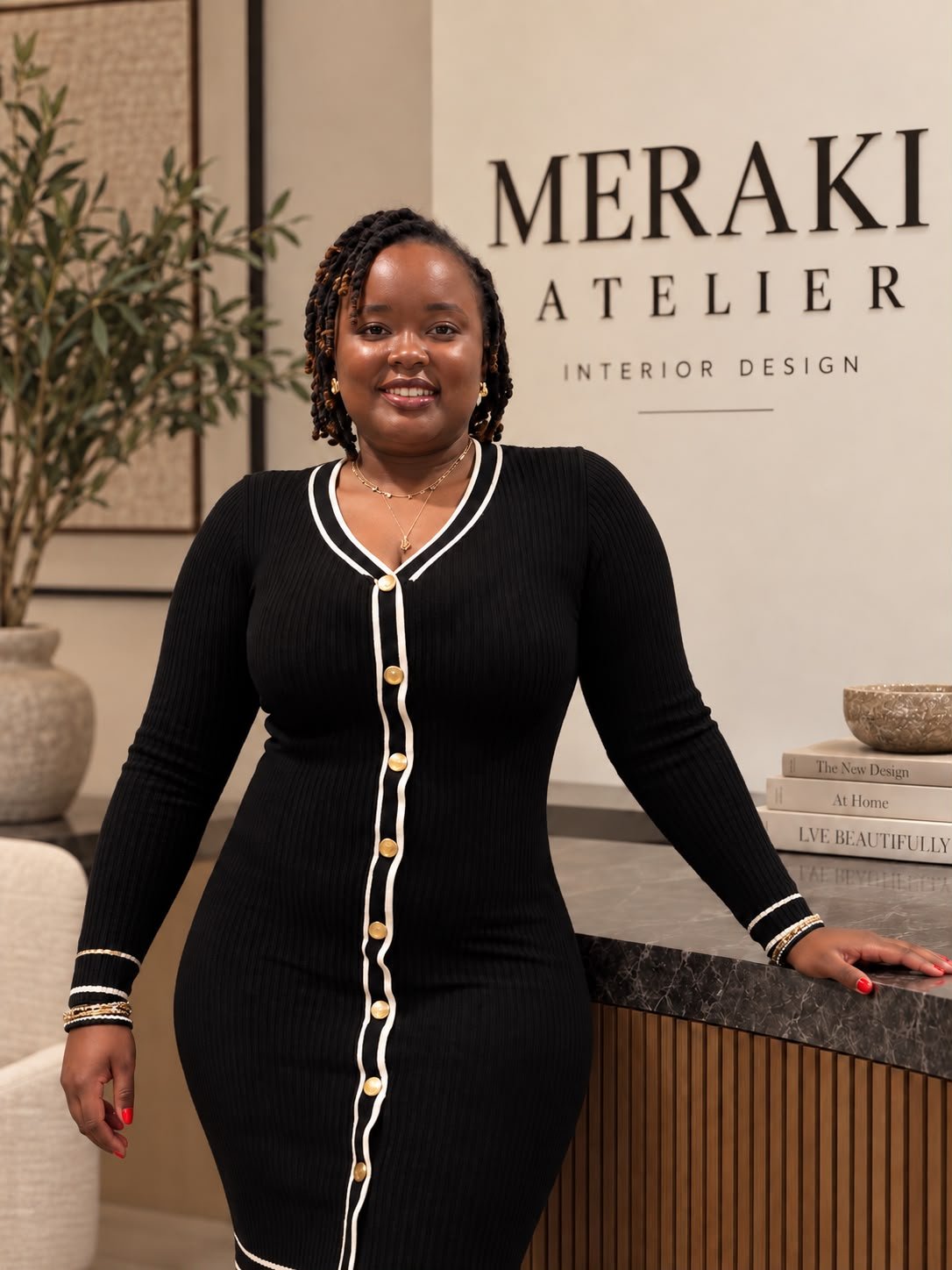 Andrea N., Principal Designer of Meraki Atelier
